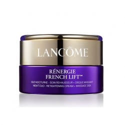 Hydratace Lancôme rénergie French Lift noční krém s masážním diskem