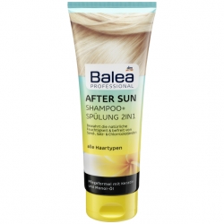 šampony Balea Professional After Sun 2v1 šampon + kondicionér