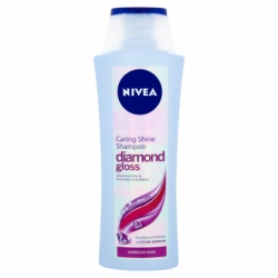 šampony Nivea Diamond Gloss šampon pro oslňující lesk