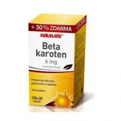 Doplňky stravy Beta karoten 6 mg - velký obrázek