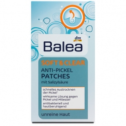 Kůže Balea Soft&Clear náplasti na problematickou pleť s kyselinou salicylovou