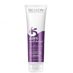 Revlon Professional Revlonissimo 45 Days 2in1 Shampoo & Conditioner For Ice Blondes - větší obrázek