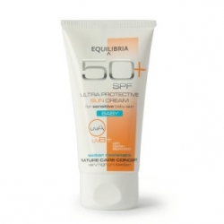 Kosmetika pro děti Equilibria Ultra Protective Sun Cream SPF 50+ Baby