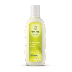 šampony Weleda vyživující šampon s prosem pro normální vlasy