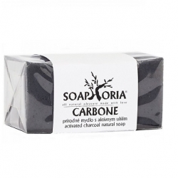 čištění pleti Soaphoria Carbone čistící mýdlo s aktivním uhlím