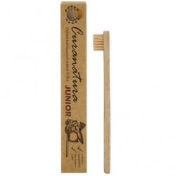 Kosmetika pro děti Curanatura Junior bambusový zubní kartáček pro děti