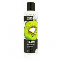 šampony Brave Botanicals šampon kiwi a limeta pro lesk - velký obrázek