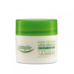 Hydratace Simple  Vital Vitamin Night Cream