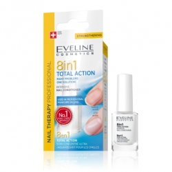 Péče o nehty Eveline Cosmetics Spa Nail Total action 8in1