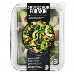Masky Superfood výživná textilní maska s vitamíny avokádový salát - velký obrázek
