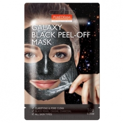 Purederm slupovací maska Galaxy Peel Off Mask Black - větší obrázek