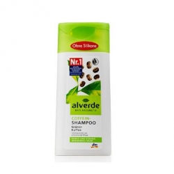 šampony Alverde kofeinový šampon pro jemné a řídnoucí vlasy
