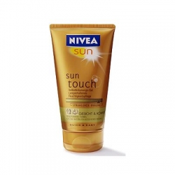 Samoopalovací připravky Nivea Sun Touch samoopalovací gel na obličej a tělo