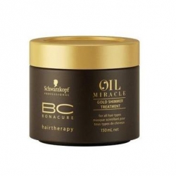 Masky Schwarzkopf Professional BC Bonacure Oil Miracle Gold Shimmer Treatment