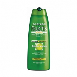 šampony Garnier Fructis posilující šampon Objem a hustota