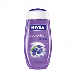 Gely a mýdla Nivea Powerfruit sprchový šampon