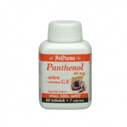 Doplňky stravy Panthenol 40 mg Forte - velký obrázek