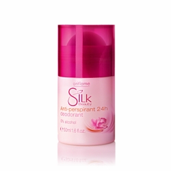 Antiperspiranty, deodoranty Oriflame kuličkový antiperspirant deodorant 24h Silk Beauty