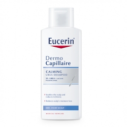 šampony Eucerin Dermo Capillaire šampon na vlasy 5% urea pro suchou pokožku
