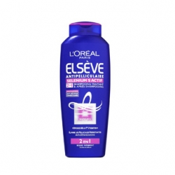 šampony L'Oréal Paris Elsève šampon proti lupům sélénium S Actif