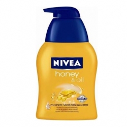 Gely a mýdla Nivea Honey & Oil krémové tekuté mýdlo