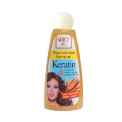 šampony Bione Cosmetics regenerační šampon Keratin & obilné klíčky