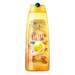 šampony Garnier Fructis Fruity Passion posilující šampon pro normální až suché vlasy