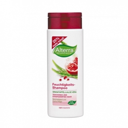 šampony Alterra hydratační šampon s granátovým jablkem