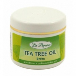 Hydratace Dr. Popov Tea tree oil krém