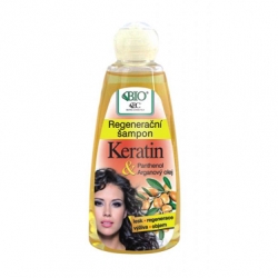 šampony Bione Cosmetics regenerační šampon Keratin & arganový olej