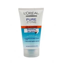 Peelingy L'Oréal Paris Pure Zone hloubkově čistící peelingový gel