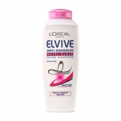 šampony L'Oréal Paris Elseve Anti-Dandruff Nutri Gloss šampon proti lupům