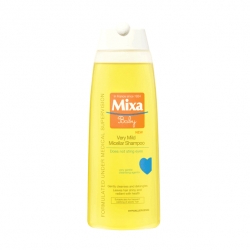šampony Mixa Baby Velmi jemný micelární šampon