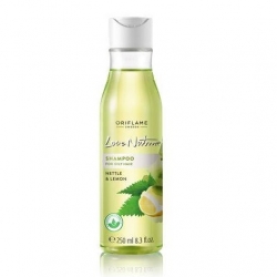 šampony Love Nature šampon pro mastné vlasy s kopřivou a citronem - velký obrázek