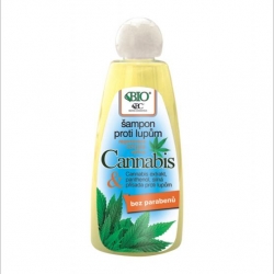 šampony Bione Cosmetics šampon proti lupům Cannabis