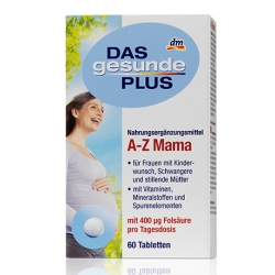 Doplňky stravy Das gesunde Plus Tablety A-Z Mama
