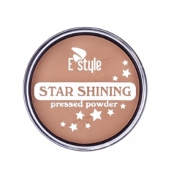 Pudry tuhé E style Star Shining Pressed Powder