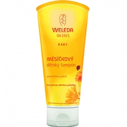 Kosmetika pro děti Weleda měsíčkový dětský šampon