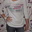 B�l� triko s n�pisy, �asen�, netop��� Terranova