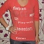 Lososov� oran�ov� triko s dlohu�m ruk�vem s potiskem Terranova