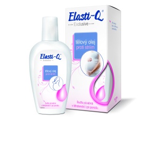 Tělový olej proti striím Elasti-Q® Vyzkoušej, ohodnoť a vyhraj!