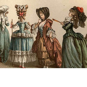 Dámské účesy v období baroka a rokoka