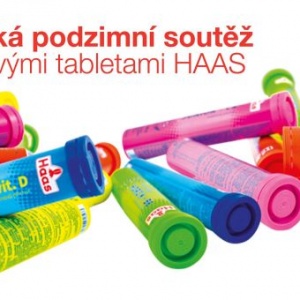 Velká podzimní soutěž: vyhrajte sportovní vybavení a zásoby šumivých tablet HAAS!