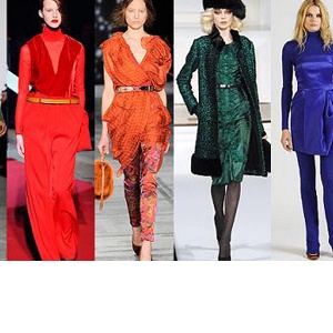 Trendy barvy pro podzim/zimu 2010/2011