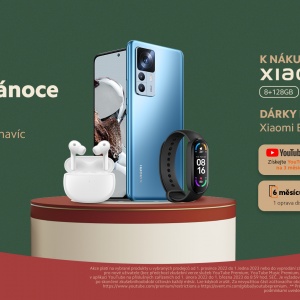 Ke skvělému fotomobilu Xiaomi 12T dostanete sluchátka a chytrý náramek zdarma