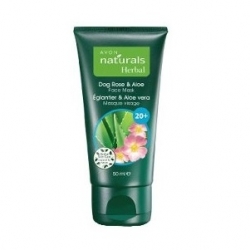 Masky Naturals Herbal osvěžující zklidňující pleťová maska s výtažky ze šípku a aloe - velký obrázek