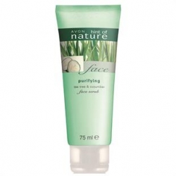 Peelingy Naturals pleťový peeling s čajovníkem a okurkou - velký obrázek