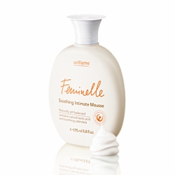 Intimní hygiena zklidňující pěna pro intimní hygienu Feminelle - velký obrázek