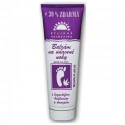 Krémy na nohy balzám na unavené nohy - velký obrázek