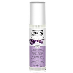 Antiperspiranty, deodoranty Lavera svěží deo sprej Bio levandule & Bio aloe vera